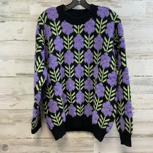 Sweater By En Creme In Purple, Size: M / L