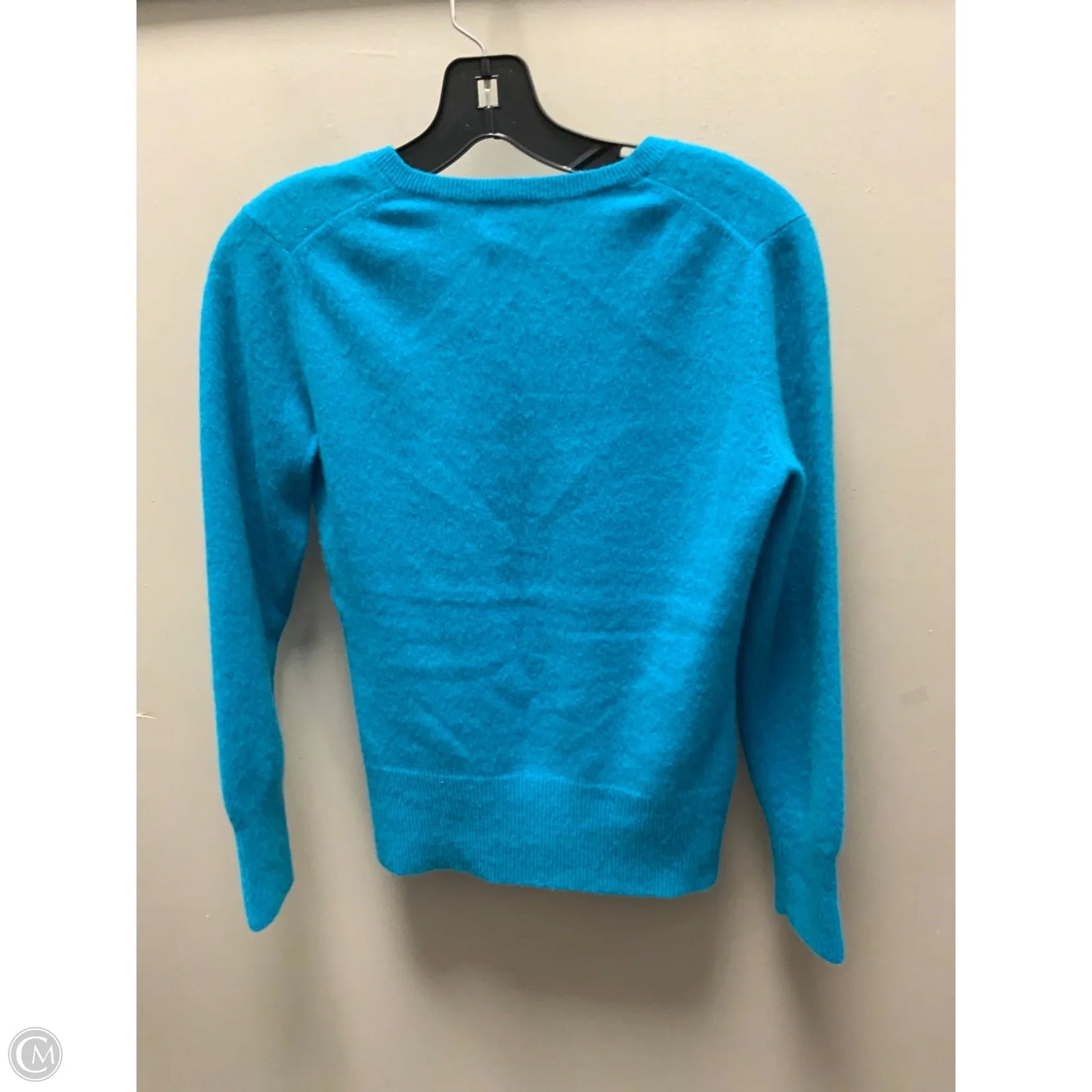 Sweater Cashmere By Apt 9 In Blue, Size: M