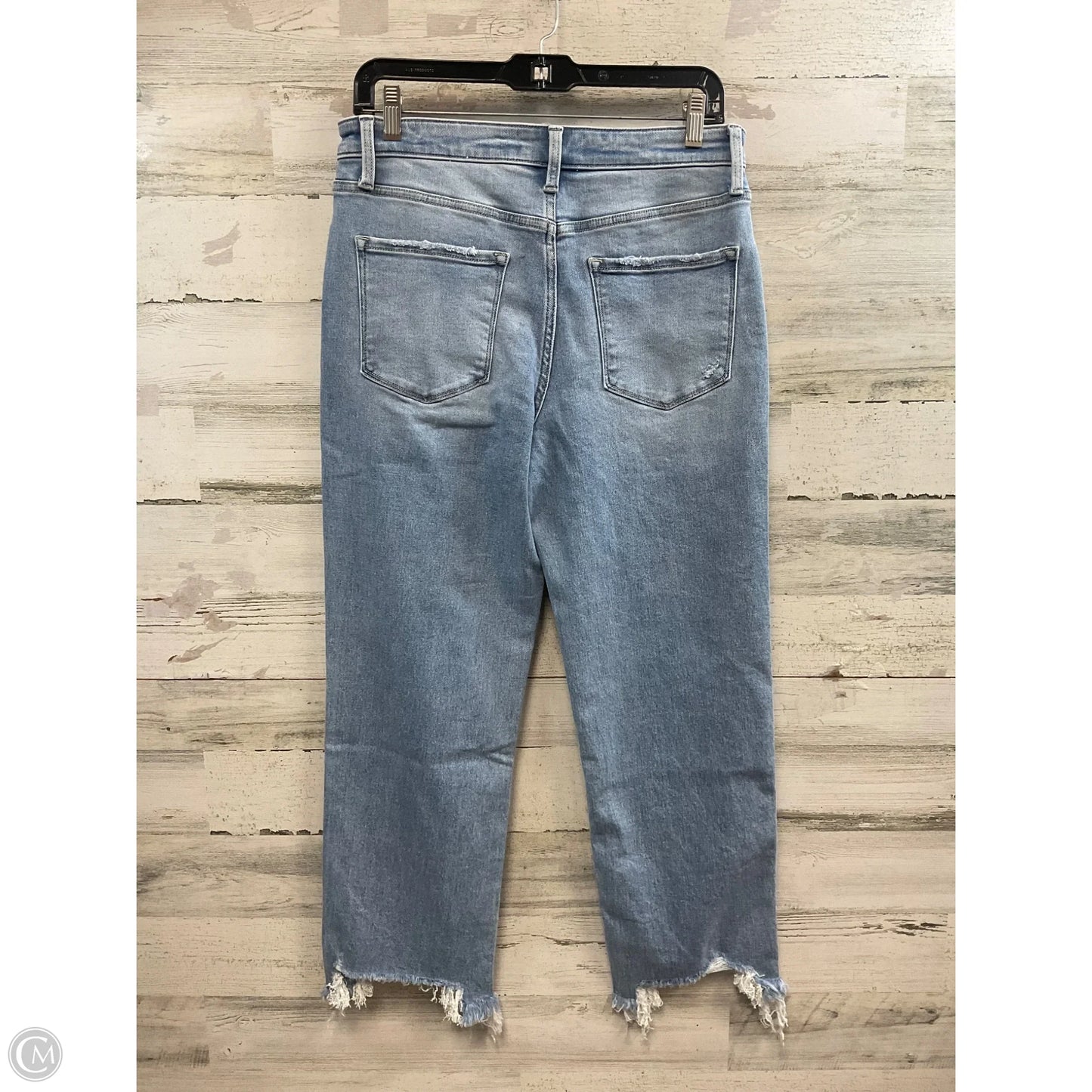 Jeans Straight By Vervet In Blue Denim, Size: 8