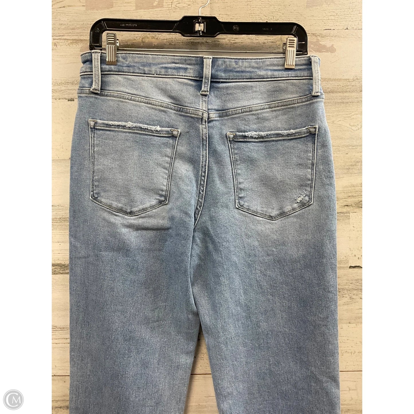 Jeans Straight By Vervet In Blue Denim, Size: 8