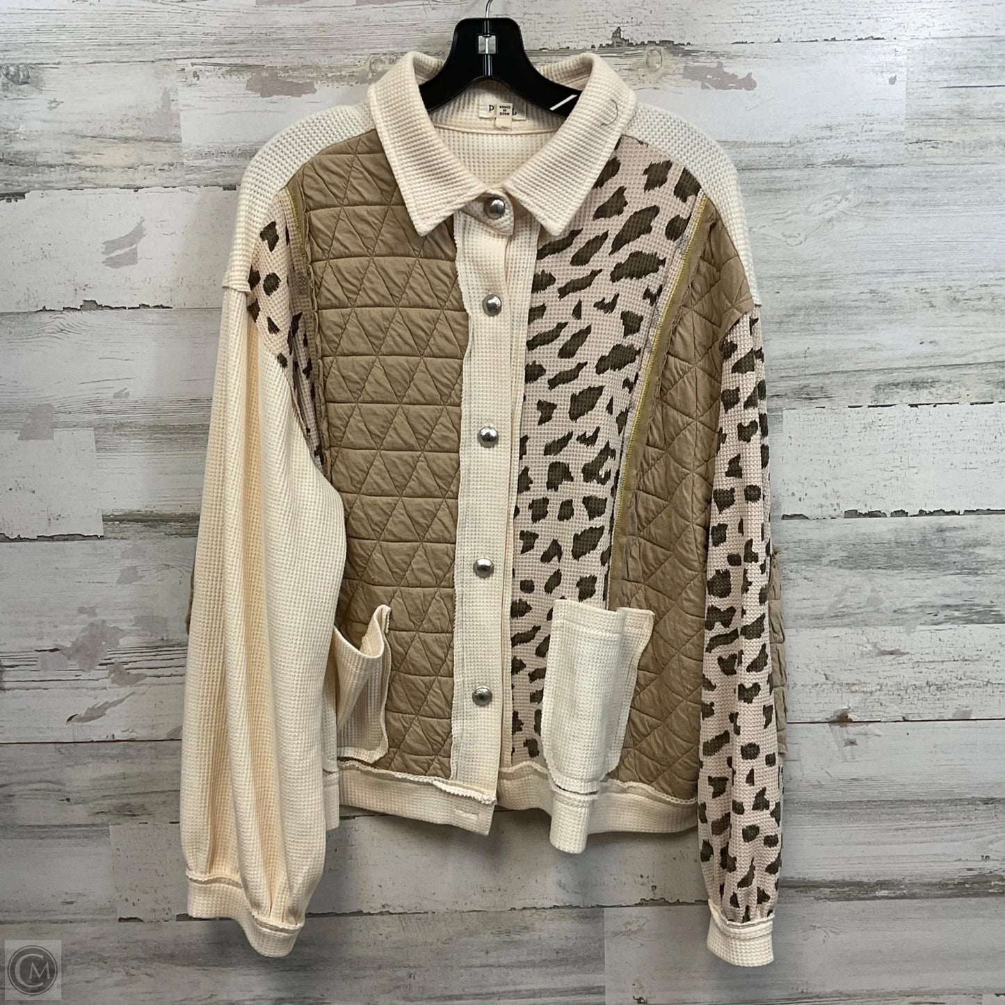 Jacket Other By Pol In Cream, Size: S