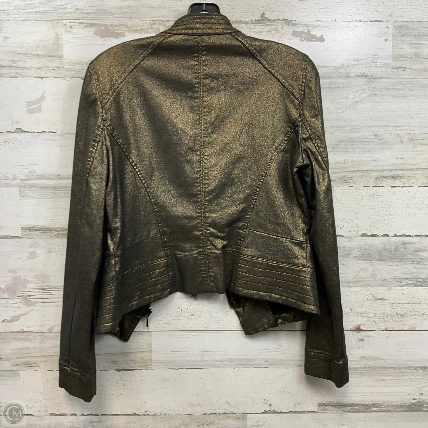 Jacket Other By White House Black Market In Gold, Size: M