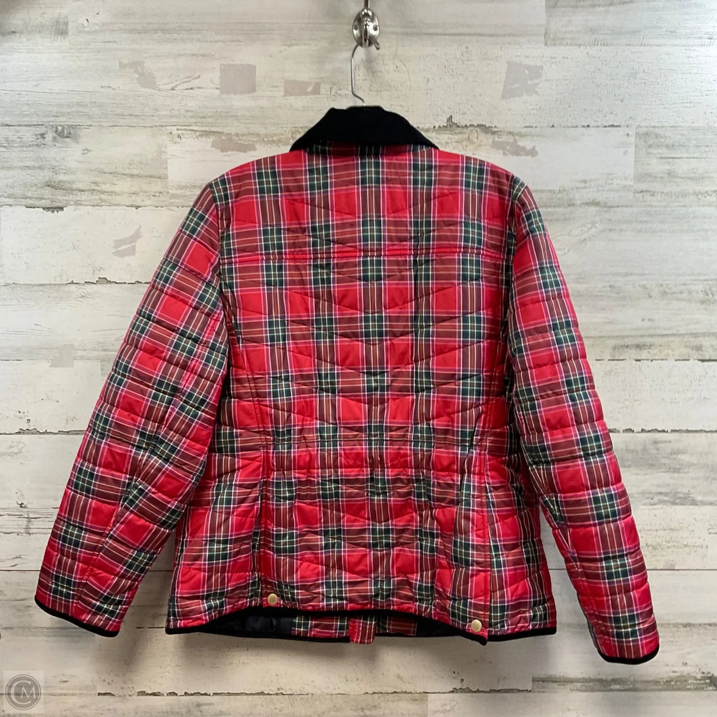 Jacket Puffer & Quilted By Talbots In Red, Size: Lp