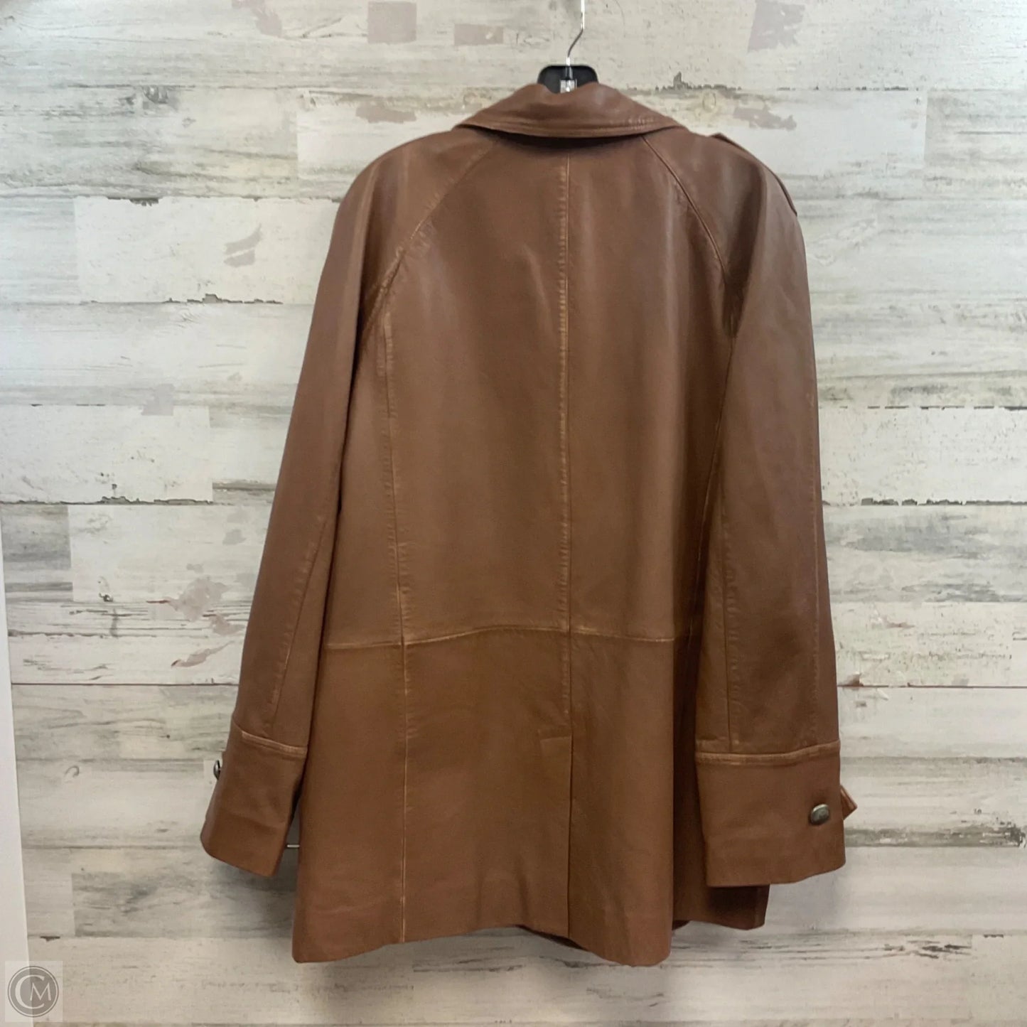 Jacket Leather By Sundance In Brown, Size: Xl