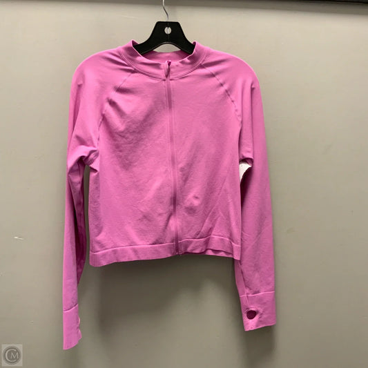 Athletic Jacket By Joy Lab In Pink, Size: Xl
