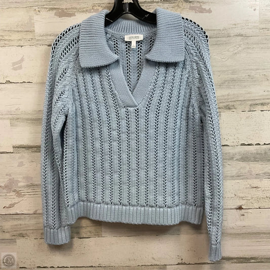 Sweater By Haven In Blue, Size: S