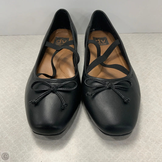 Shoes Flats By Dv In Black, Size: 7.5
