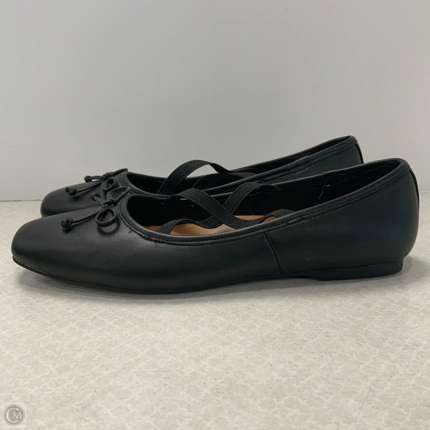 Shoes Flats By Dv In Black, Size: 7.5