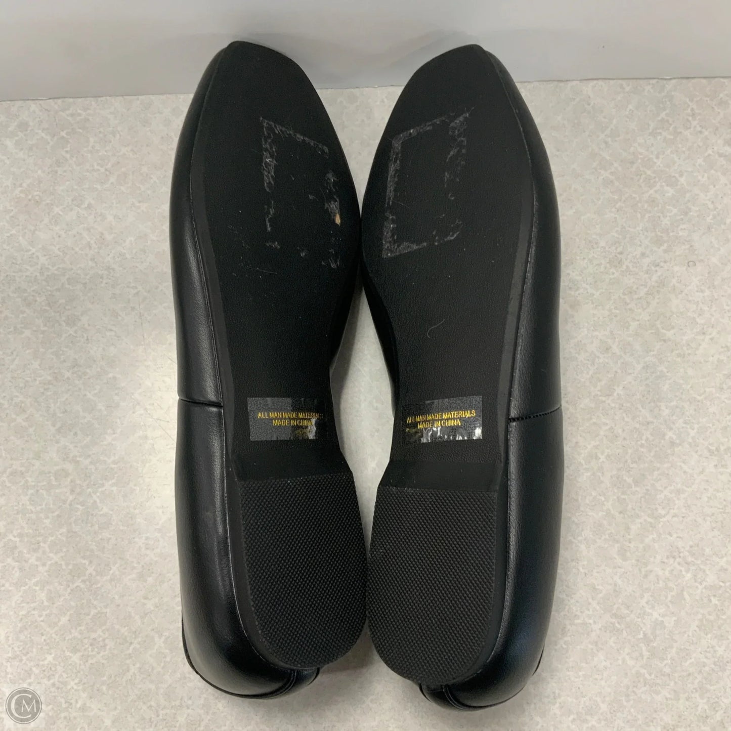 Shoes Flats By Dv In Black, Size: 7.5