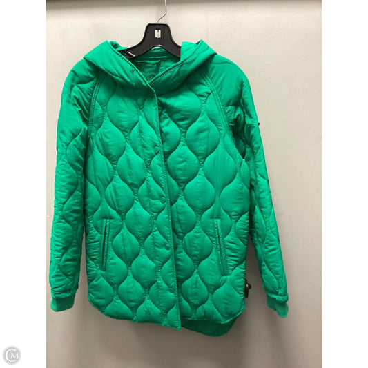Jacket Puffer & Quilted By Bcbgeneration In Green, Size: Xs