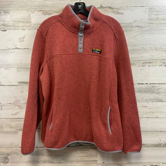 Top Long Sleeve By L.l. Bean In Red, Size: 2x