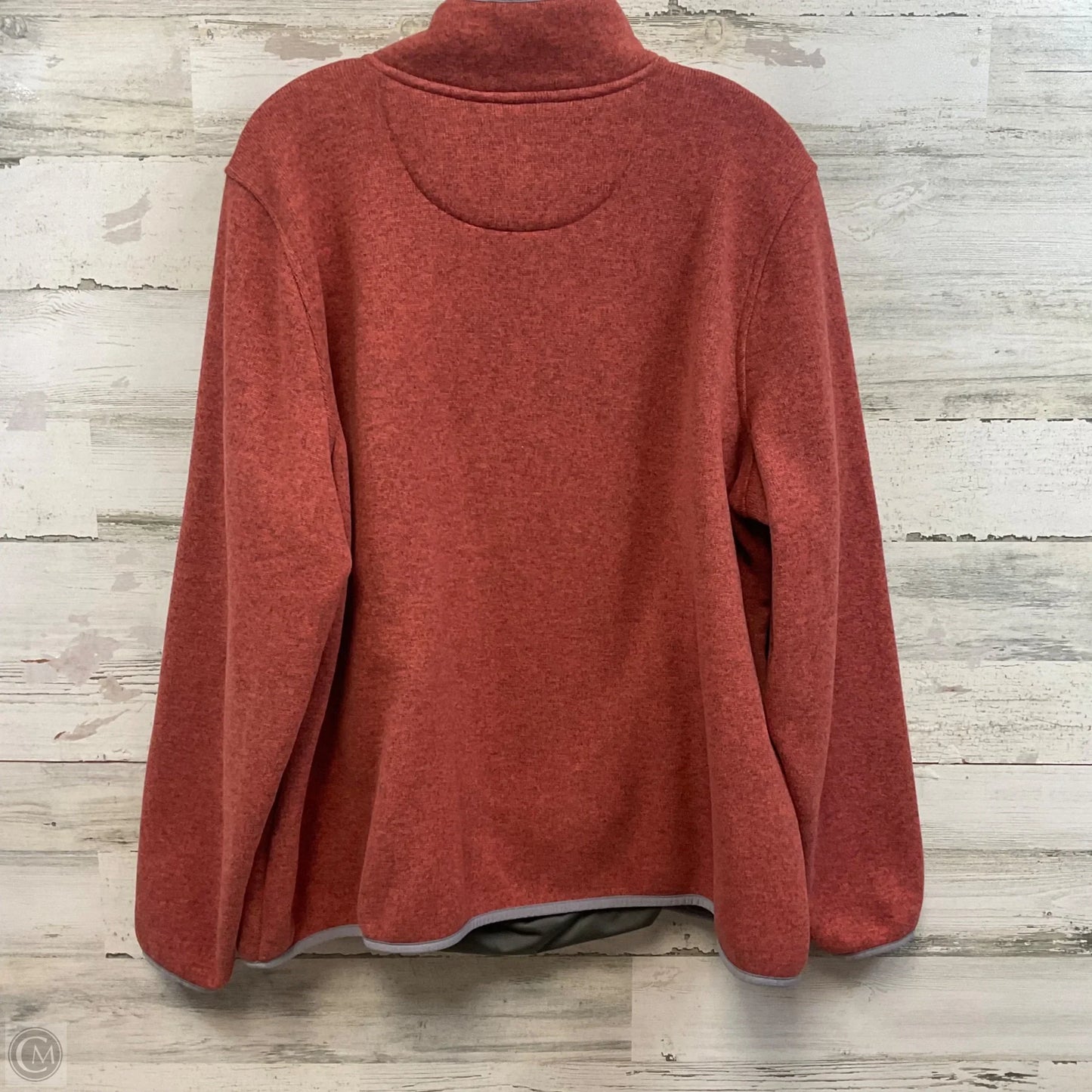 Top Long Sleeve By L.l. Bean In Red, Size: 2x