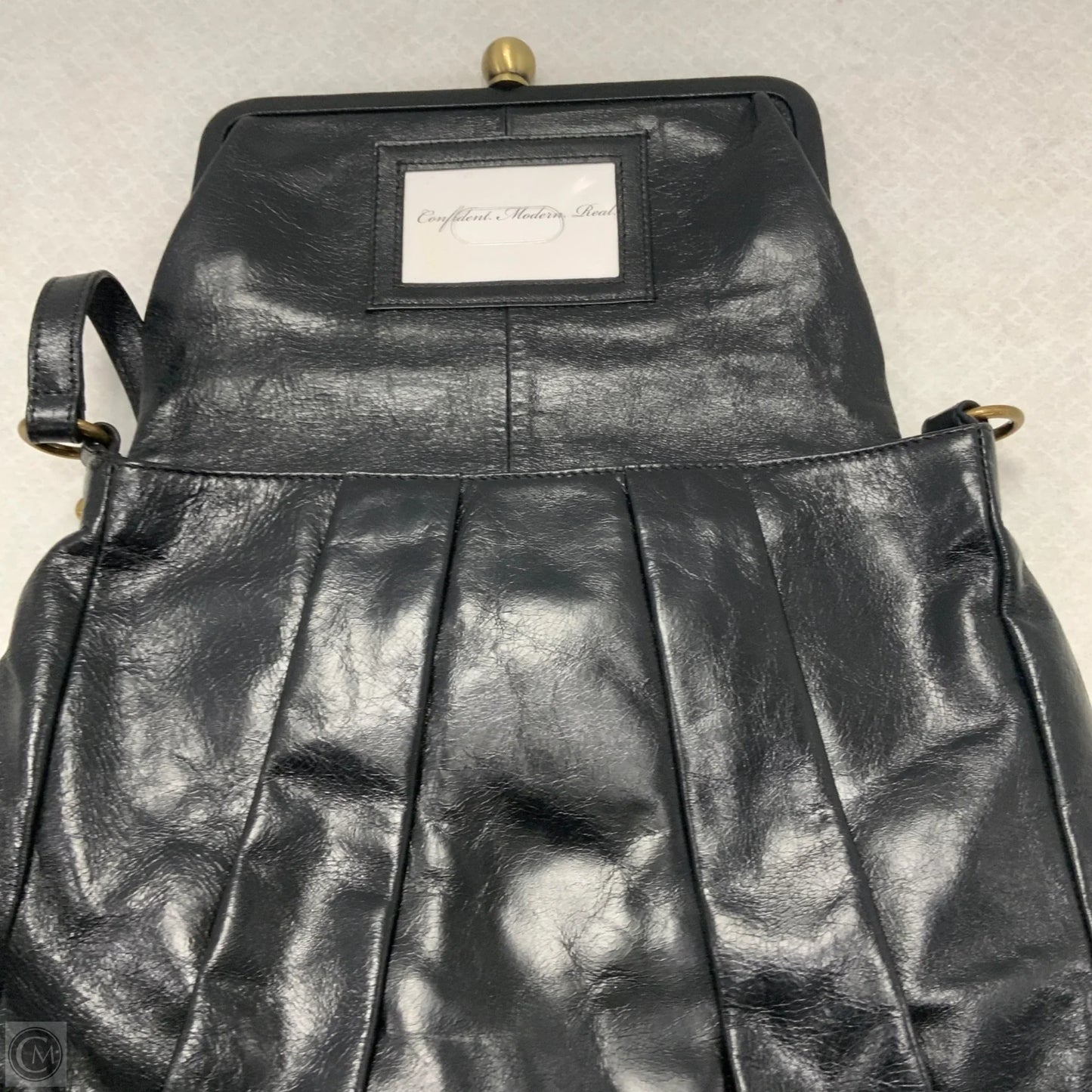 Handbag Leather By Hobo Intl, Size: Small