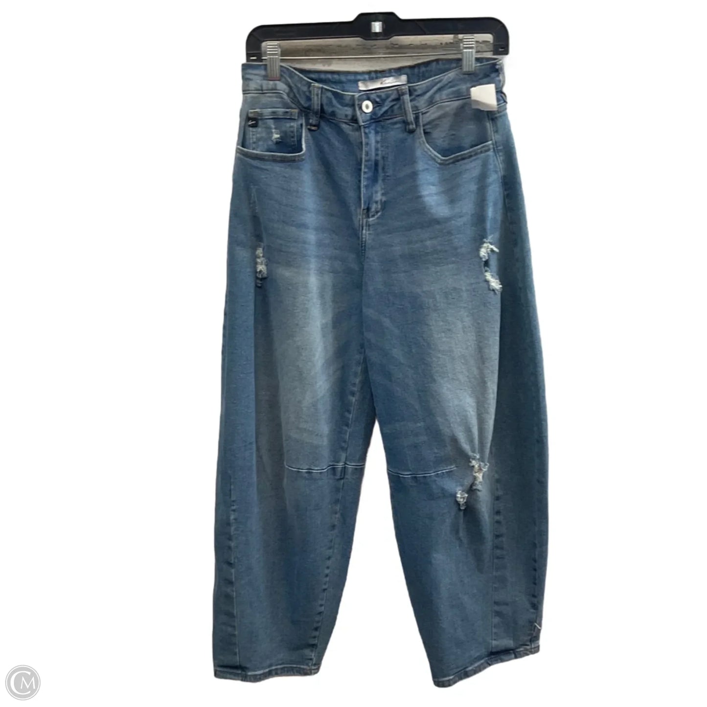 Jeans Straight By Kancan In Blue Denim, Size: 0