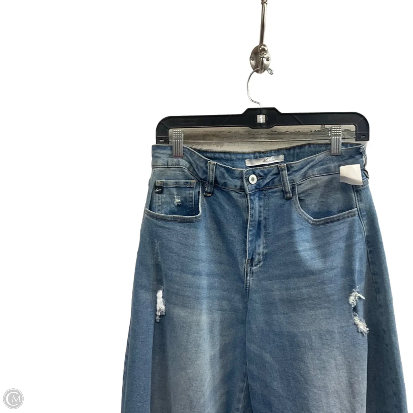 Jeans Straight By Kancan In Blue Denim, Size: 0