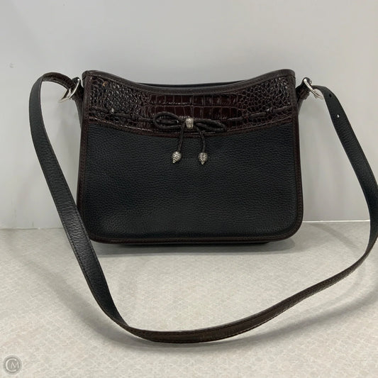 Handbag Leather By Brighton, Size: Medium