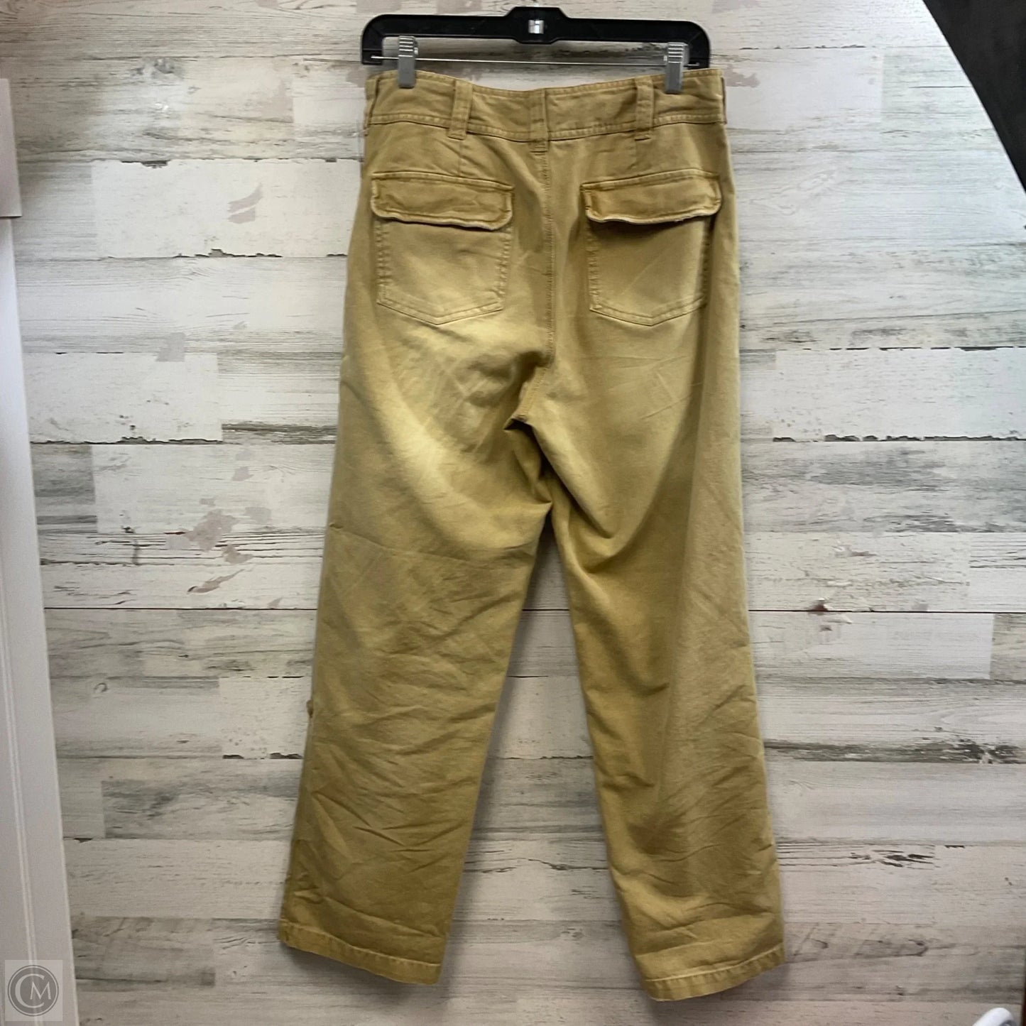 Jeans Wide Leg By Free People In Brown Denim, Size: 4