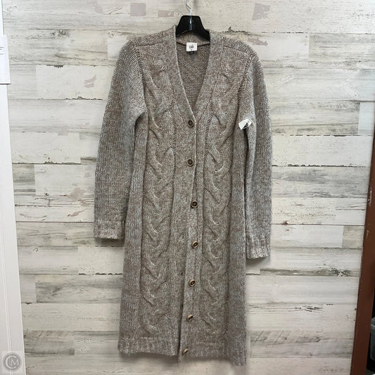 Sweater Cardigan By Cabi In Brown, Size: Xs