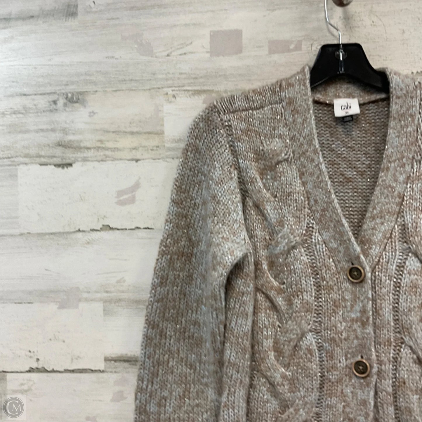 Sweater Cardigan By Cabi In Brown, Size: Xs