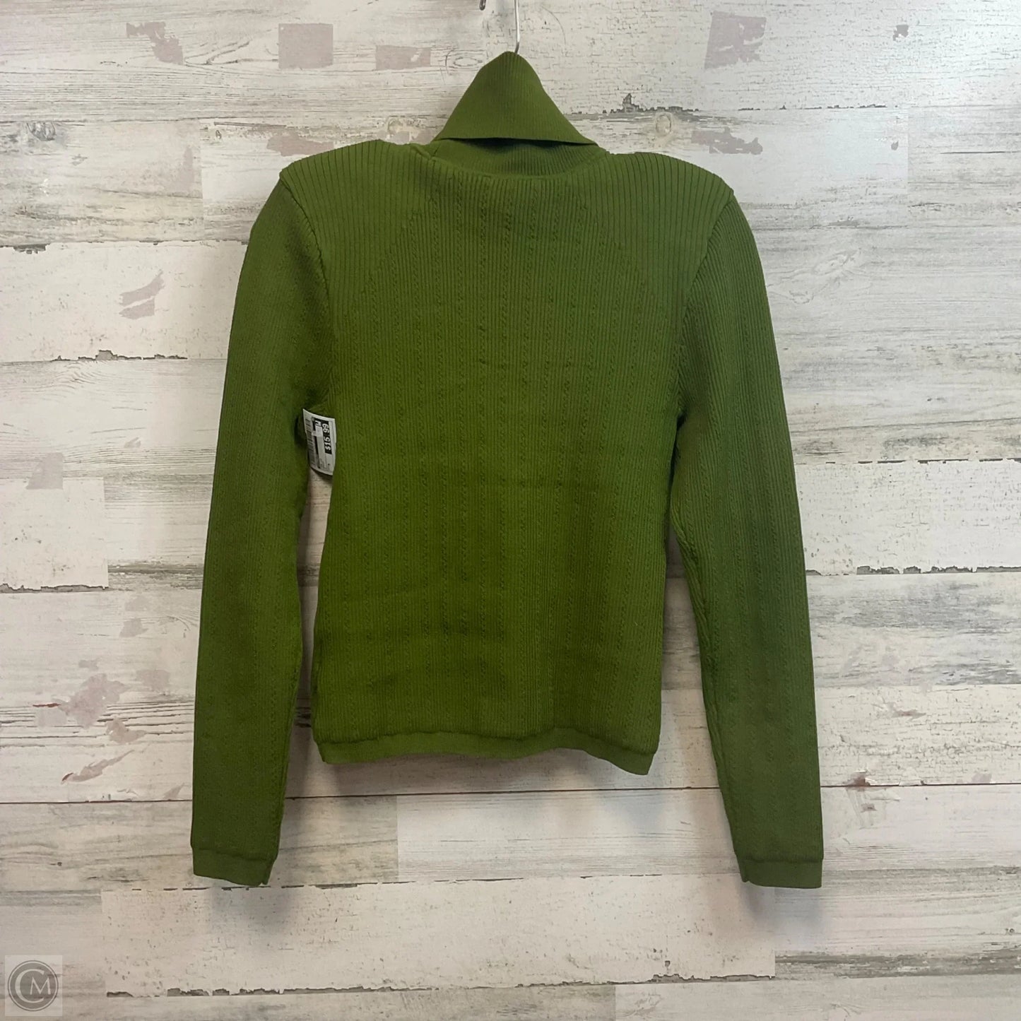 Top Long Sleeve By Express In Green, Size: M