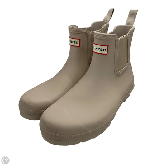 Boots Rain By Hunter In Tan, Size: 11