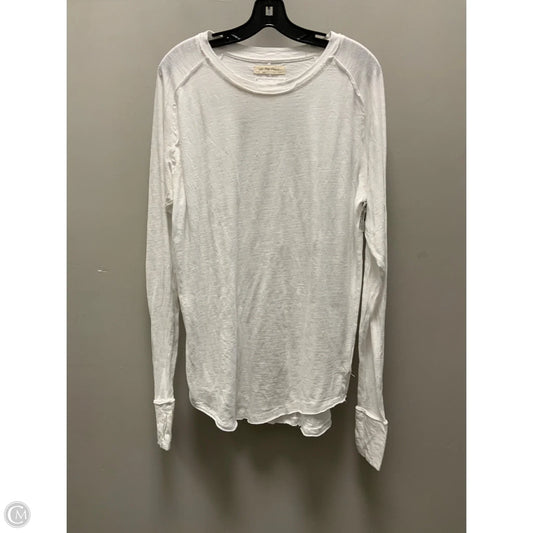 Top Long Sleeve By We The Free In White, Size: S