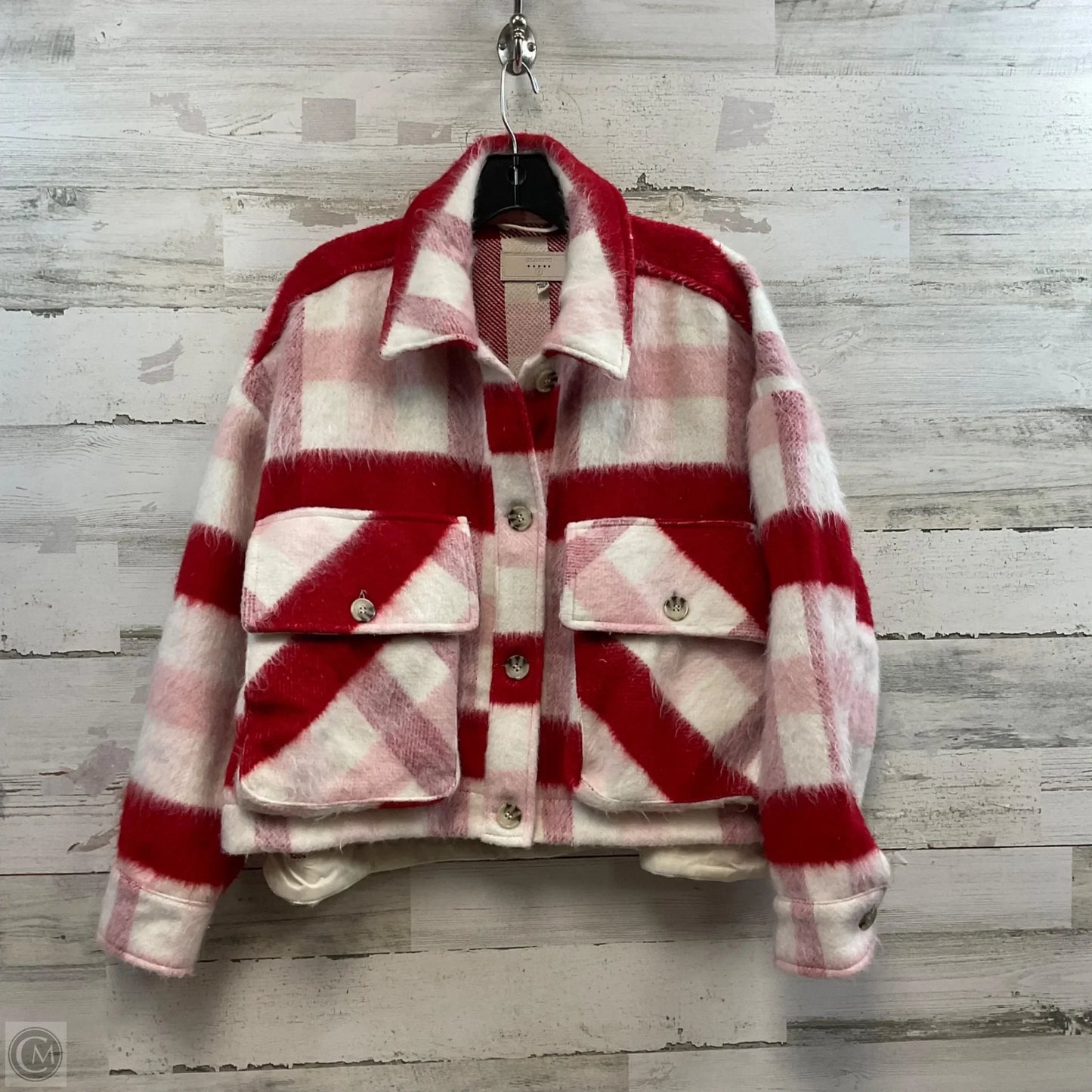 Jacket Shirt By Blanknyc In Red, Size: S