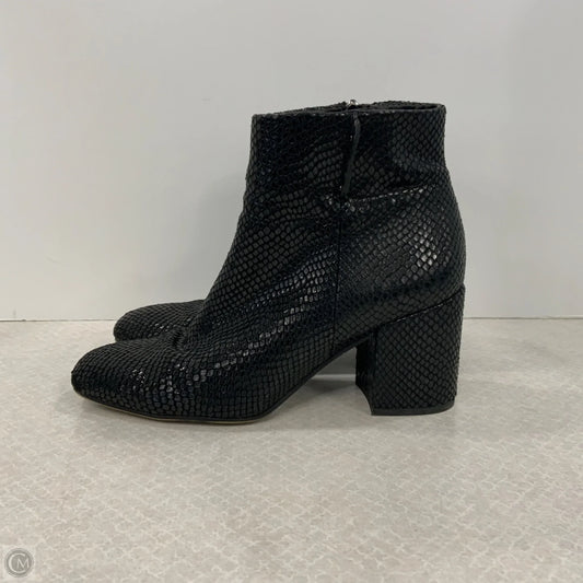 Boots Ankle Heels By Franco Sarto In Black, Size: 9