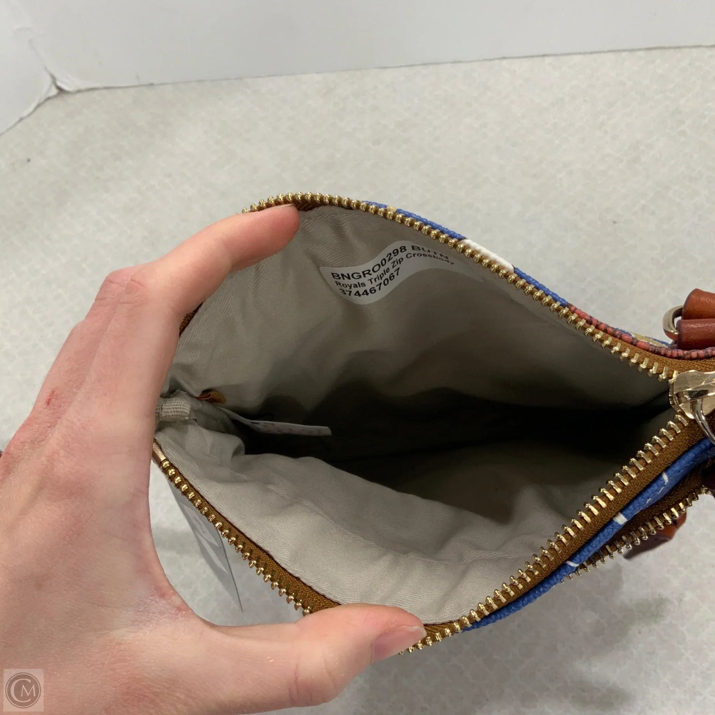 Crossbody Designer By Dooney And Bourke, Size: Small