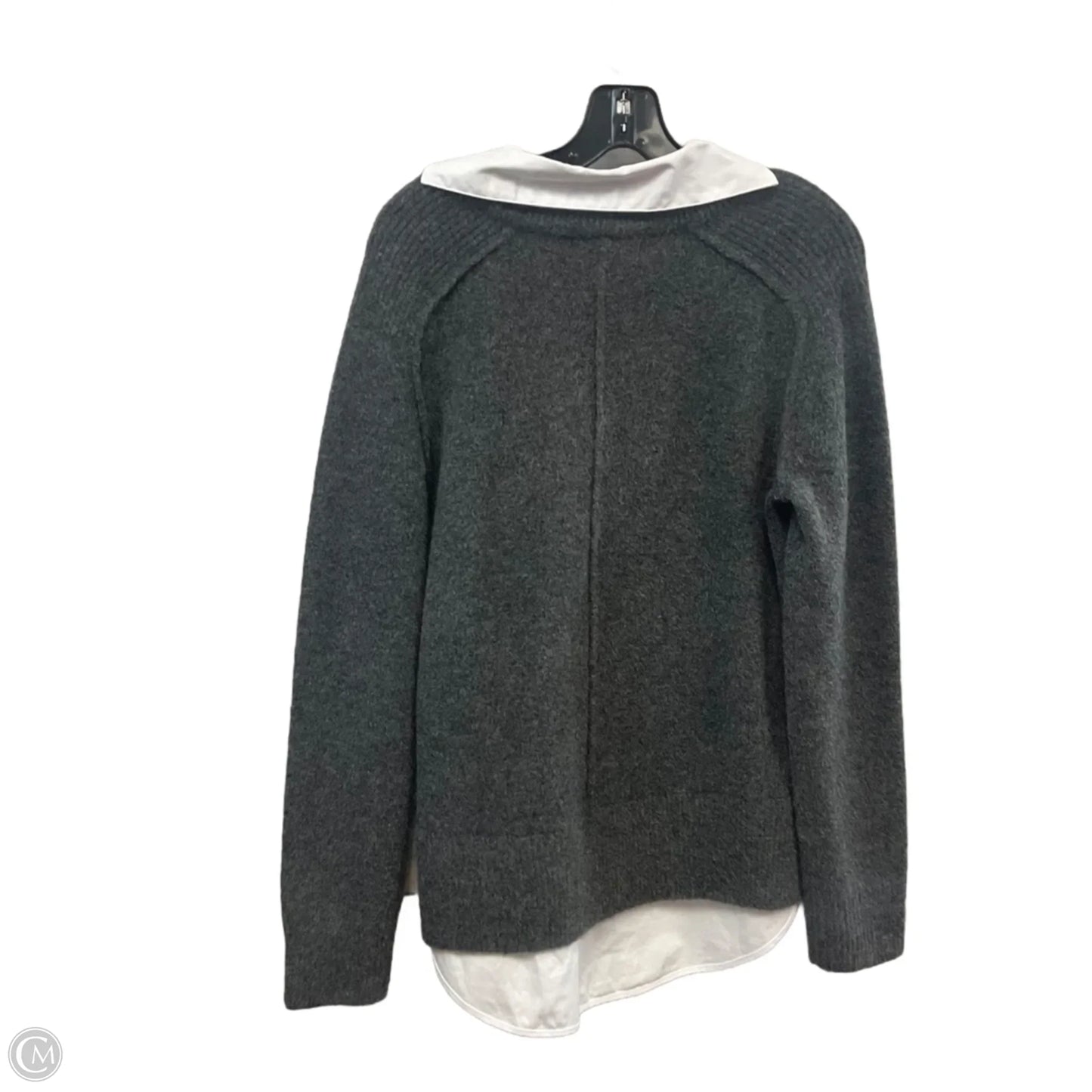Sweater By Karen Kane In Grey, Size: Xs