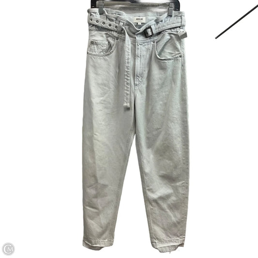 Jeans Straight By Agolde In Blue Denim, Size: 2