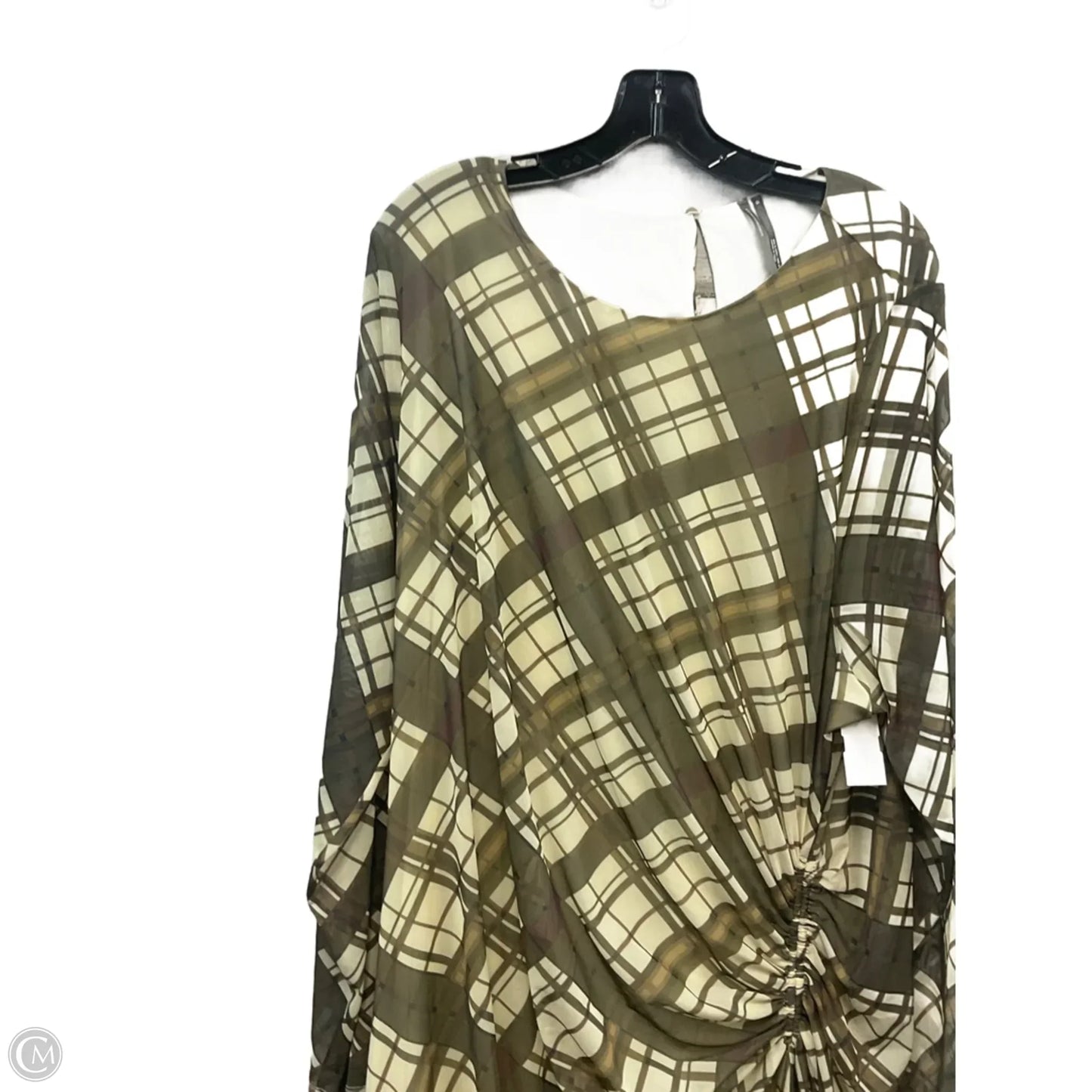 Dress Casual Maxi By Anthropologie In Green, Size: 3x