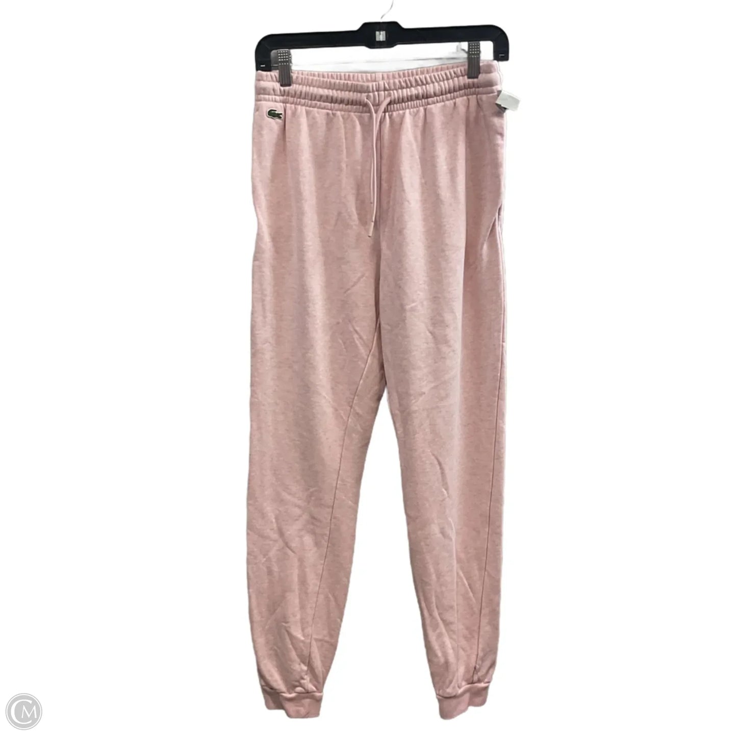 Athletic Pants By Lacoste In Pink, Size: S