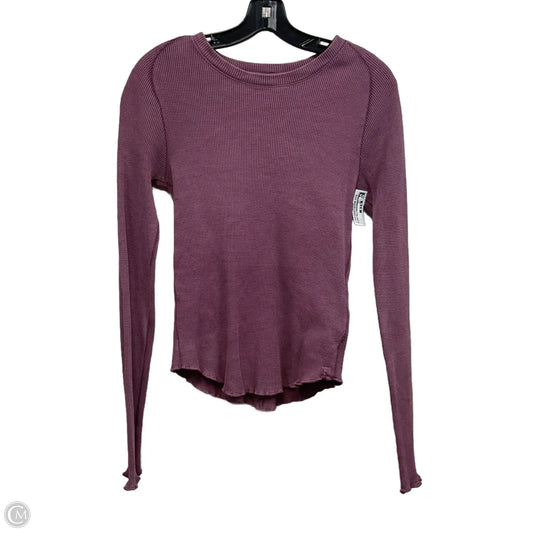 Top Long Sleeve Basic By We The Free In Purple, Size: S