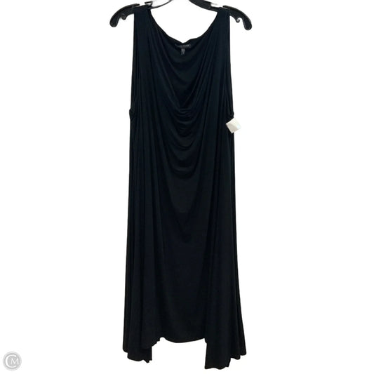 Dress Casual Short By Eileen Fisher In Black, Size: 2x