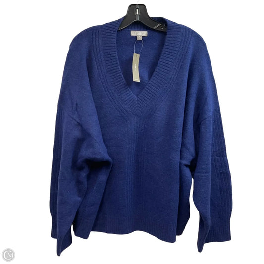 Sweater By J. Crew In Blue, Size: 2x