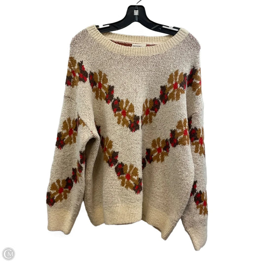 Sweater By Andthewhy In Cream, Size: M / L