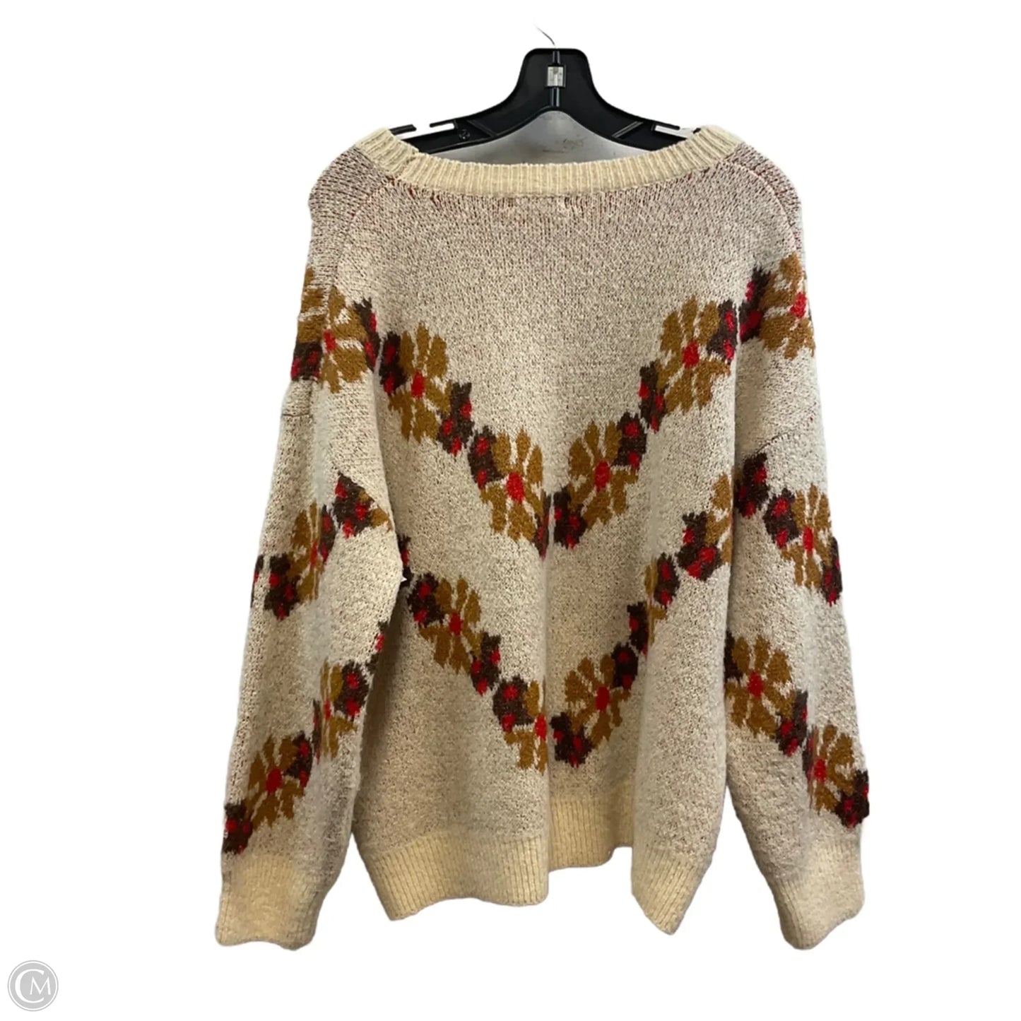 Sweater By Andthewhy In Cream, Size: M / L