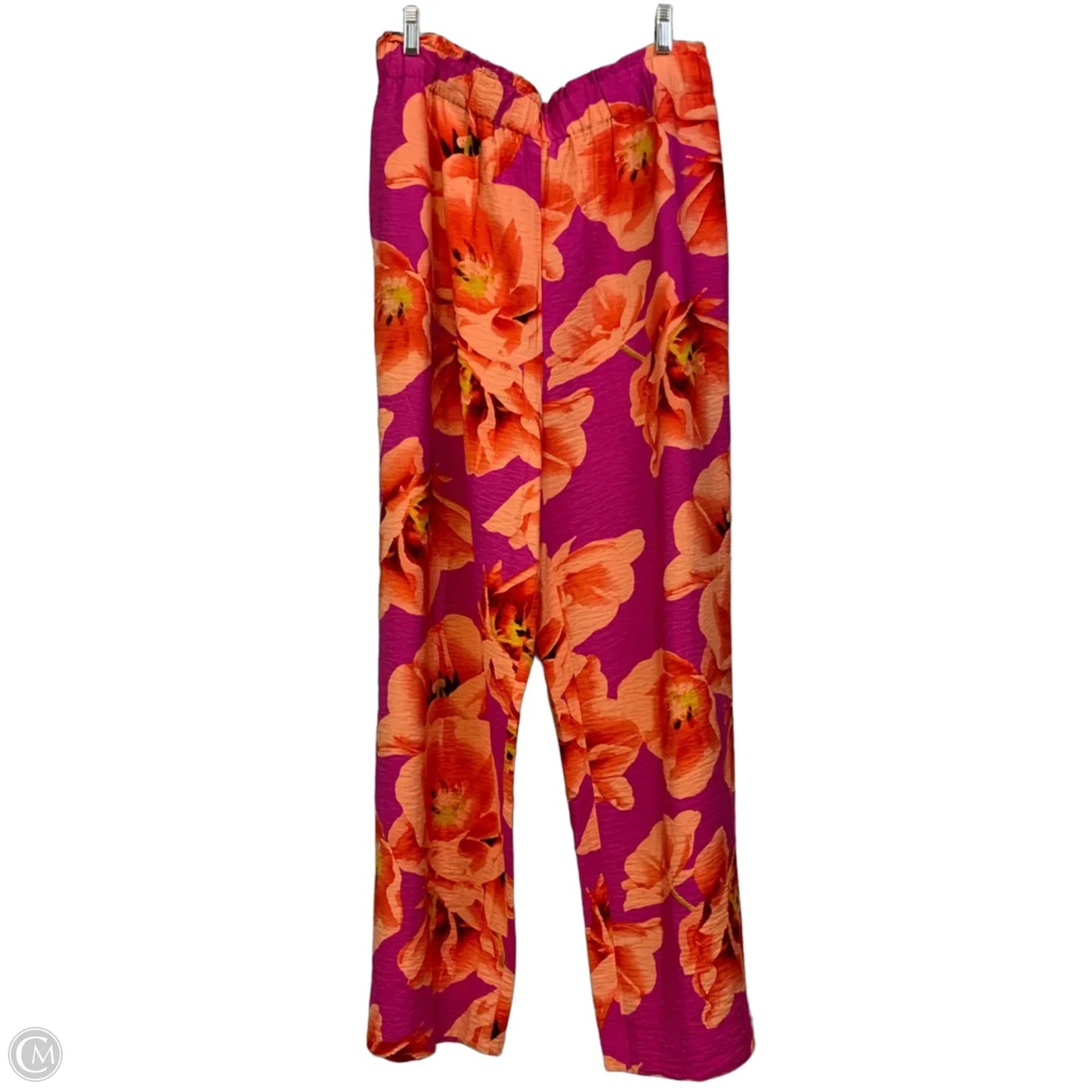 Pants Wide Leg By Chicos In Pink, Size: 10