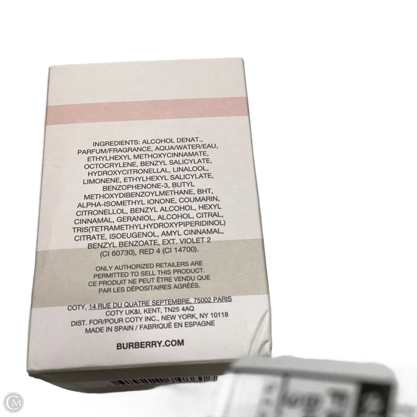 Fragrance Luxury Designer By Burberry