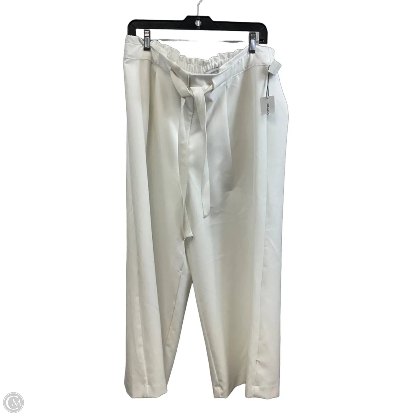 Pants Wide Leg By Liz Claiborne In White, Size: 16