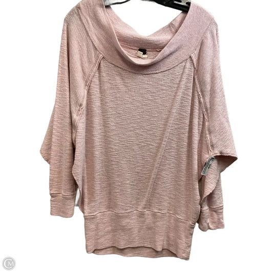 Top Long Sleeve By We The Free In Pink, Size: M
