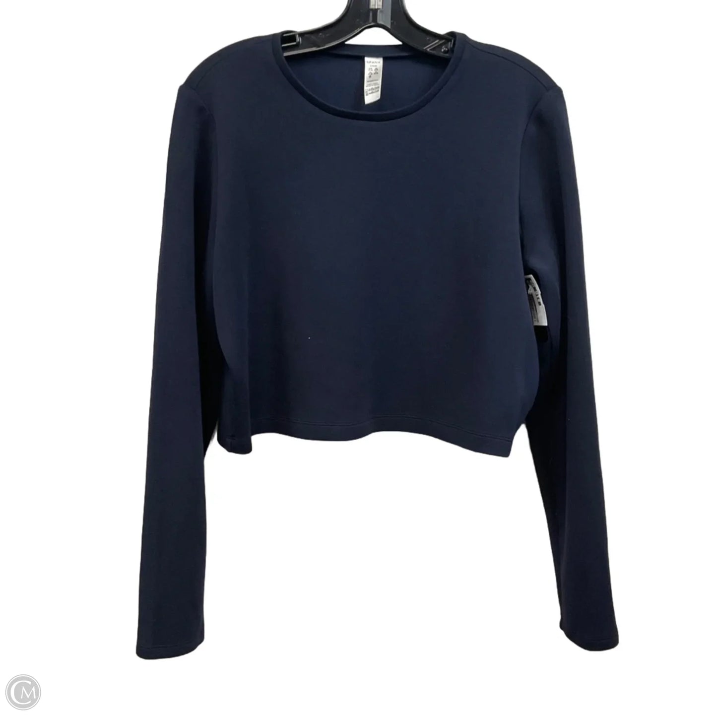 Top Long Sleeve By Spanx In Blue, Size: L
