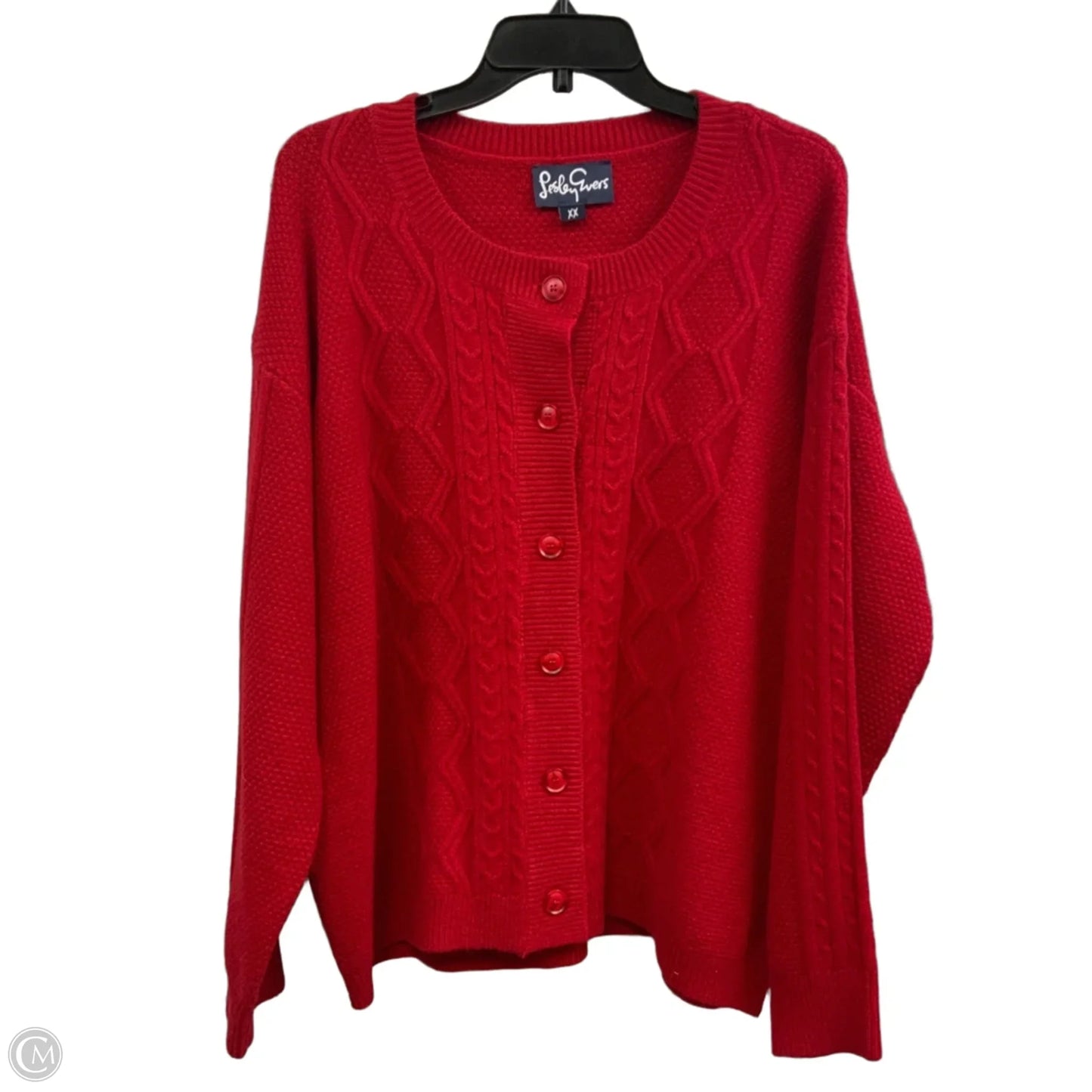 Sweater By LESLEY EVERS In Red, Size: 2x