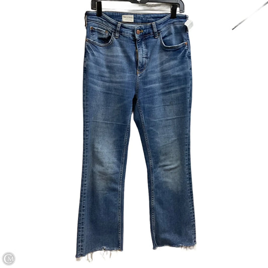 Jeans Straight By Pilcro In Blue Denim, Size: 10