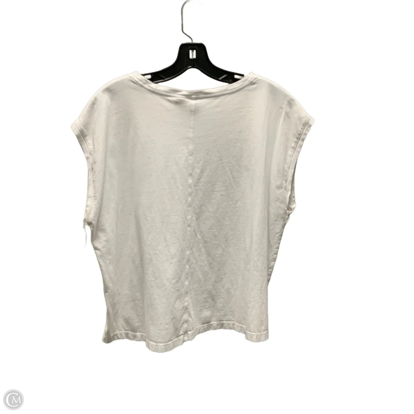 Top Short Sleeve Basic By Joie In White, Size: Xl
