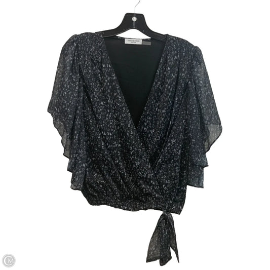 Blouse Short Sleeve By Ramy Brook In Black, Size: S