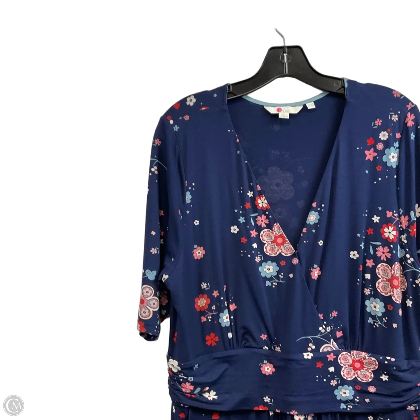 Dress Casual Midi By Boden In Blue, Size: L