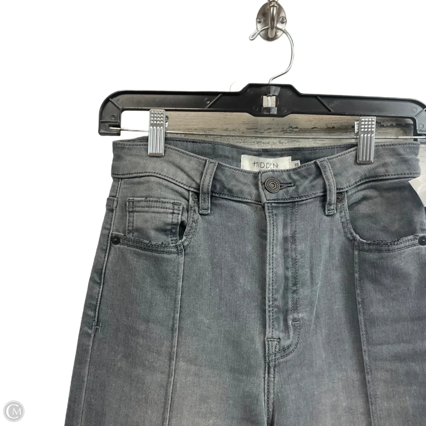 Jeans Wide Leg By Hidden In Grey, Size: 0