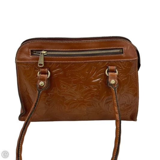 Handbag Leather By Patricia Nash, Size: Medium